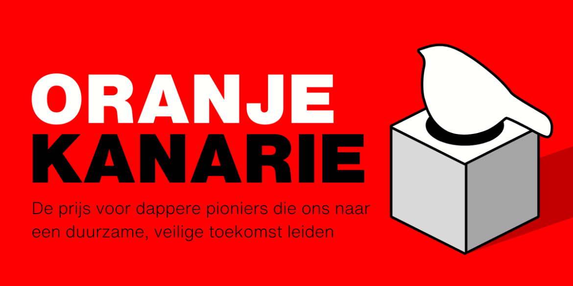 De prijs voor dappere pioniers die ons naar  een duurzame, veilige toekomst leiden