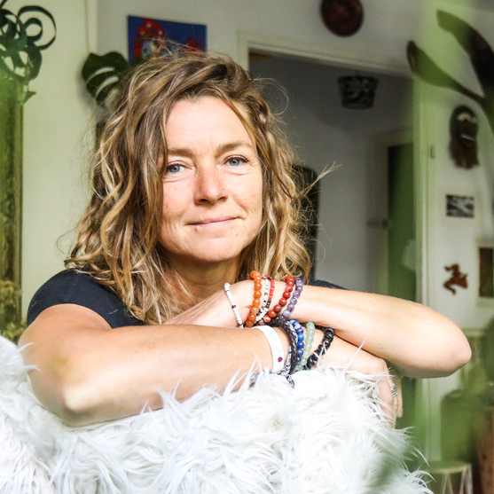 Marly Zevenhek, van het gas af. Foto Eva Plevier